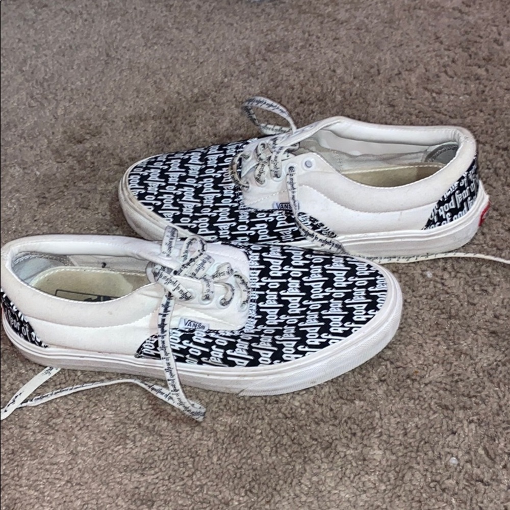 Fear of god vans sz 8.5 7/10 condition.
